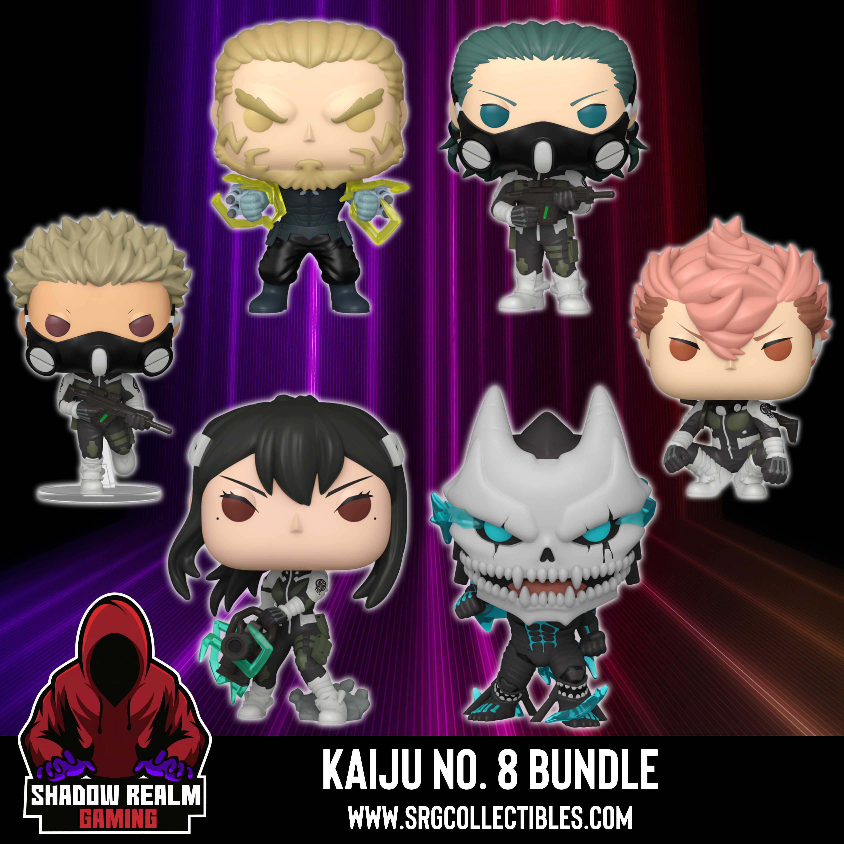 Funko POP! Kaiju No. 8 Bundle – SRG Collectibles