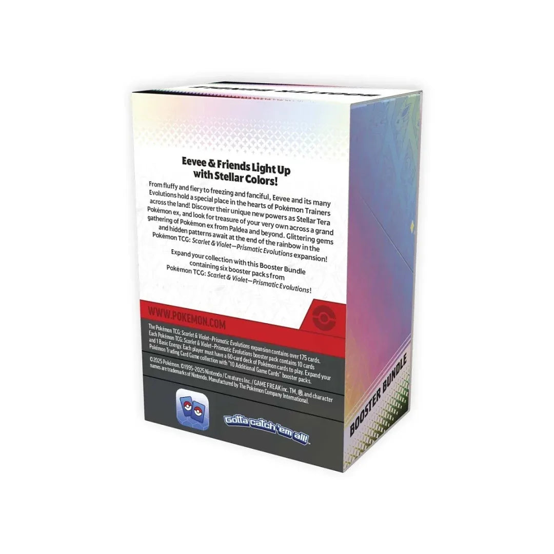 Pokémon TCG: Scarlet & Violet-Prismatic Evolutions Booster Bundle